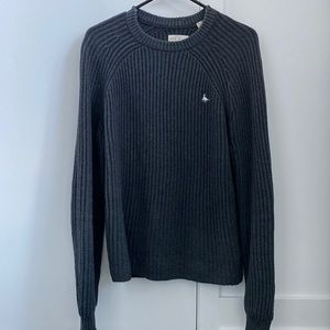Jack Wills Grey Ribbed Sweater